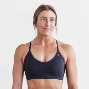 Matte V-Neck Sports Bra