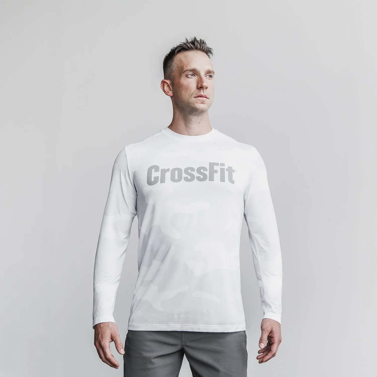 Men's Camo CrossFit® Long Sleeve Tee