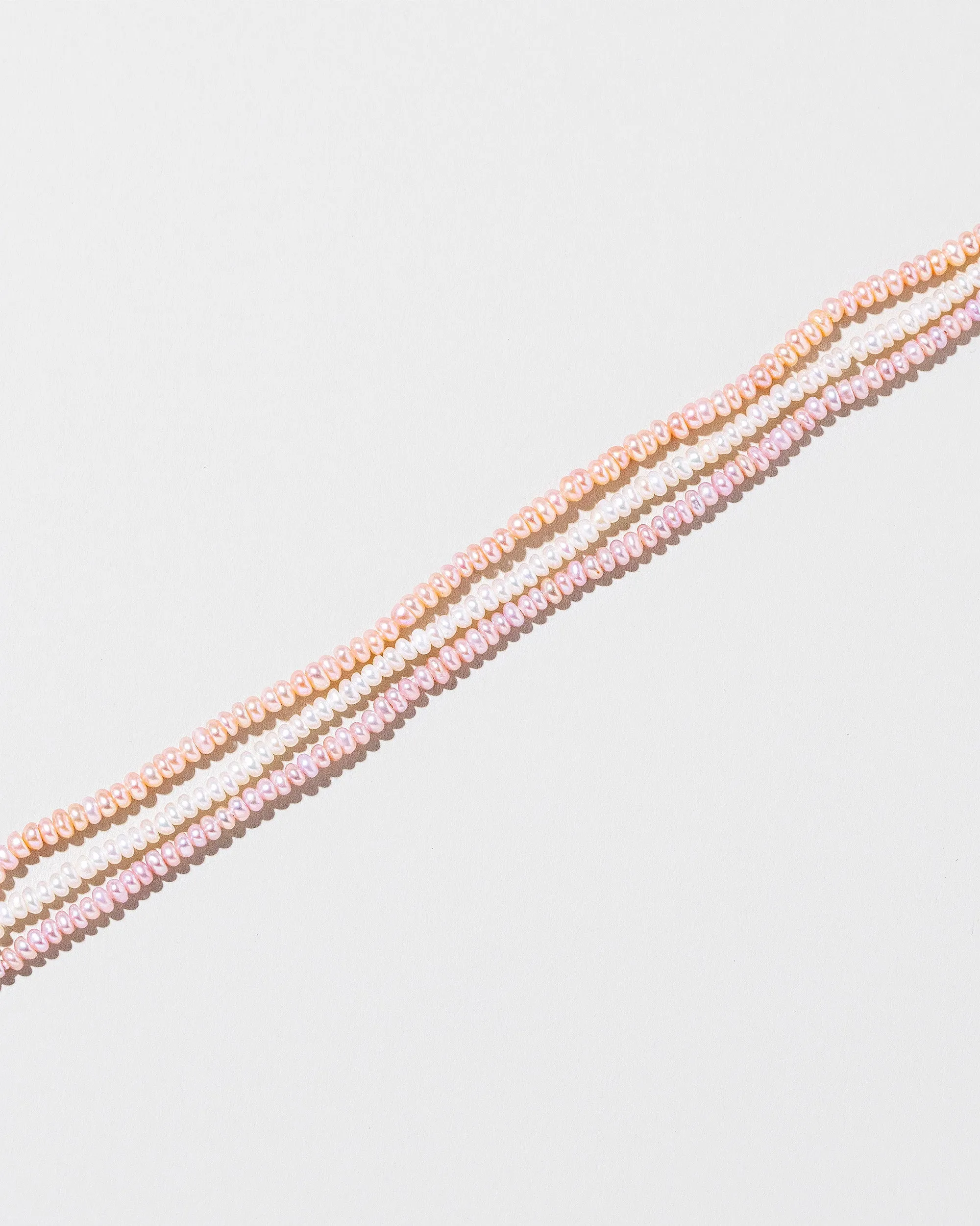 Multi Strand Seed Pearl Choker