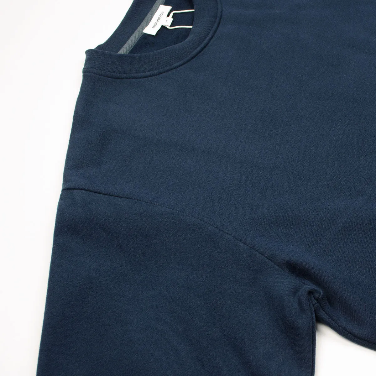 Norse Projects - Arne Brushed Cotton Sweatshirt - Dark Navy