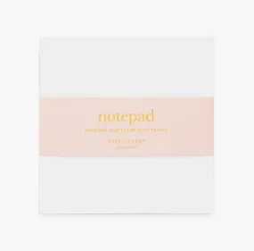 Notepad - Painted Pink