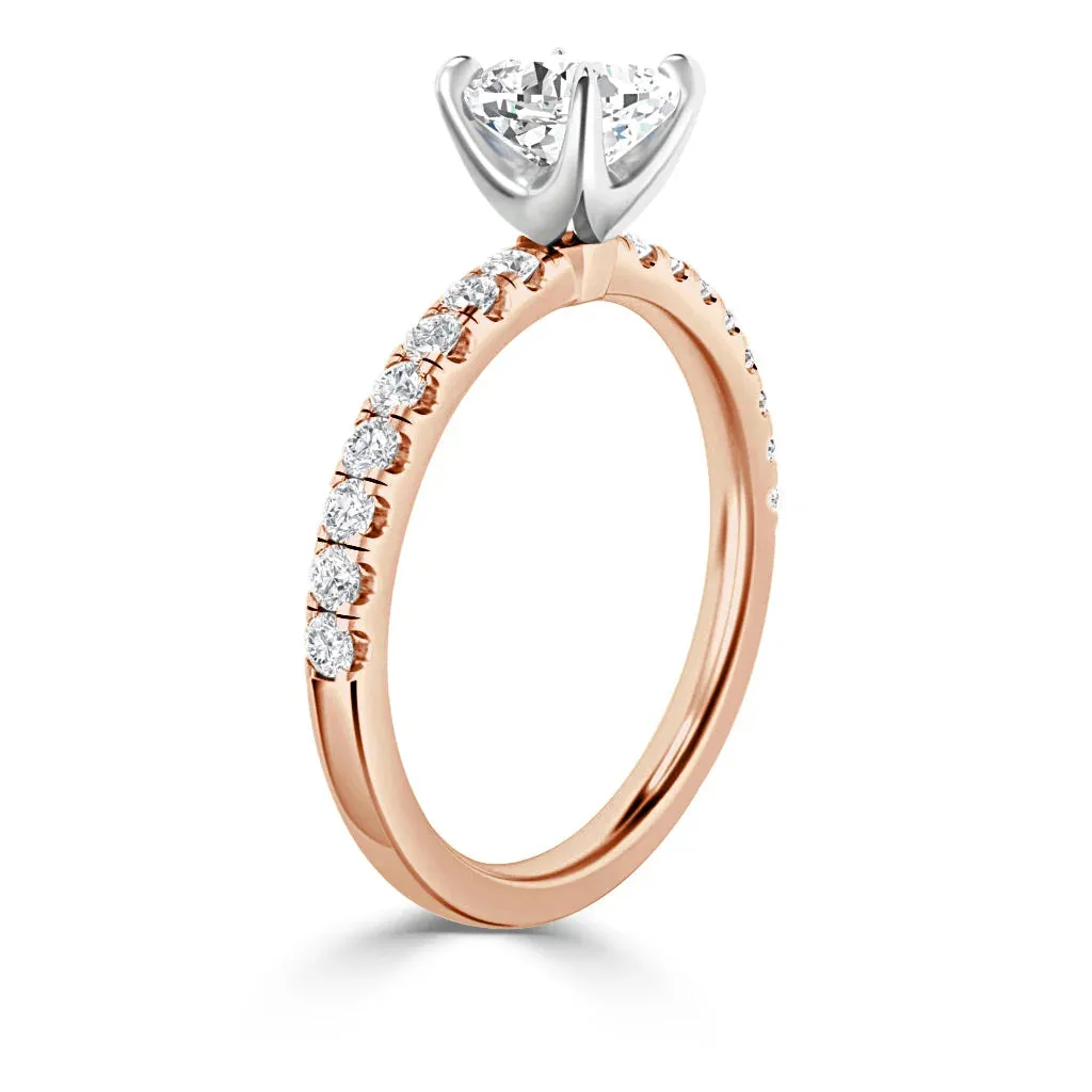 Phoebe - 18ct Rose Gold - Cushion