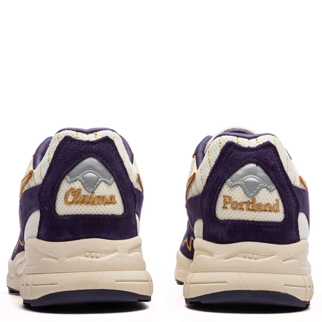 Saucony x Claima Claim a Seat 3D Grid Hurricane - Purple/Cream