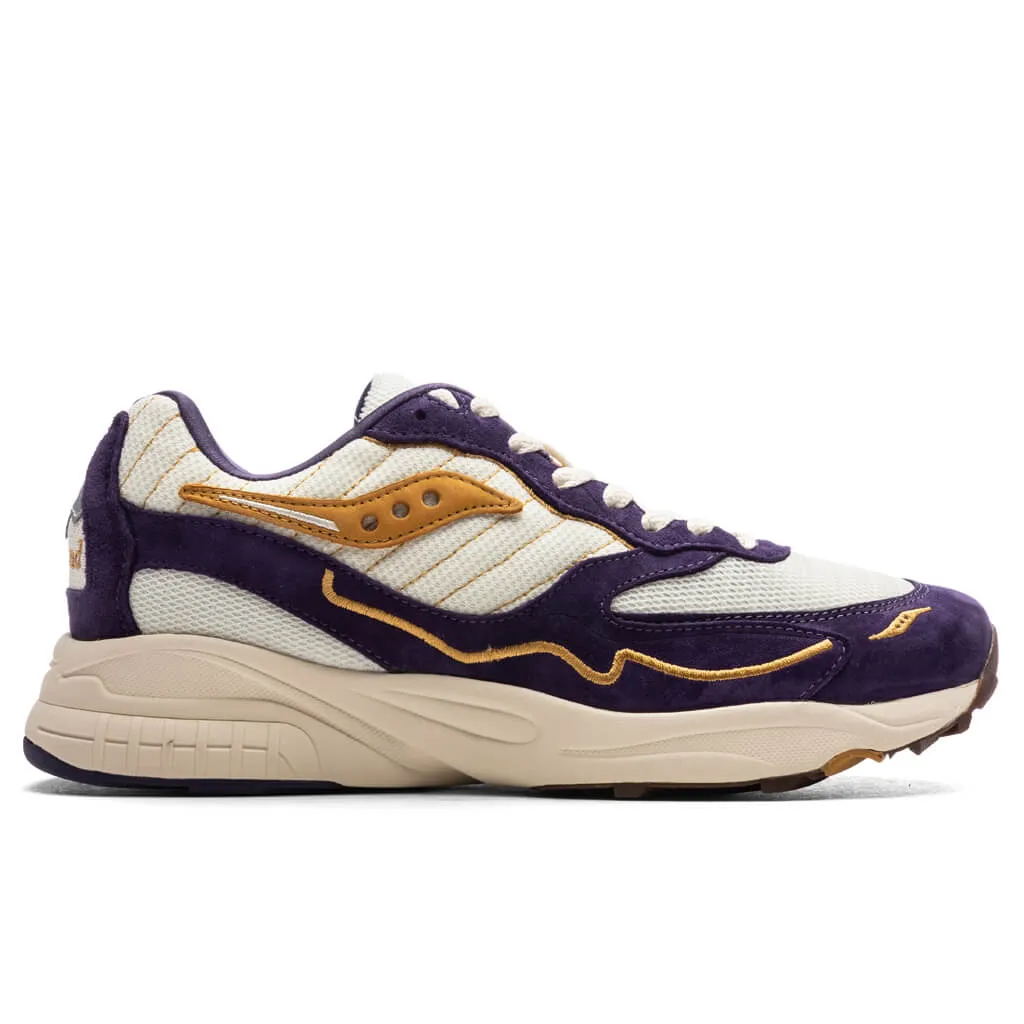 Saucony x Claima Claim a Seat 3D Grid Hurricane - Purple/Cream