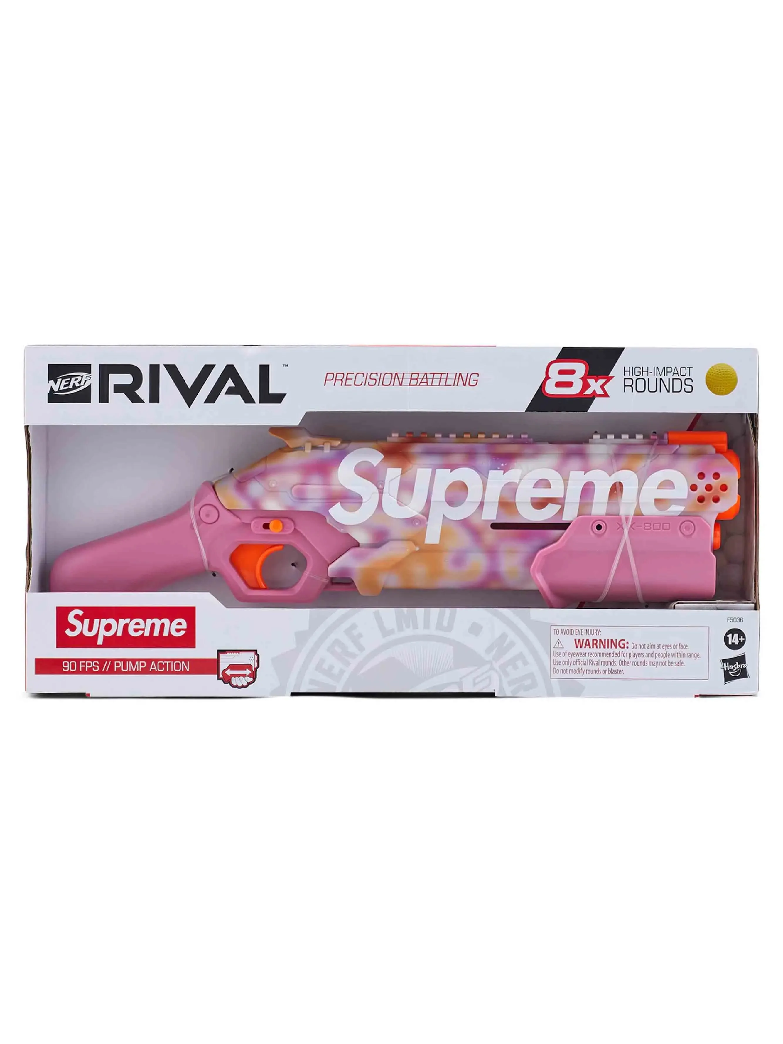 Supreme Nerf Rival Takedown Blaster Pink (SS21)