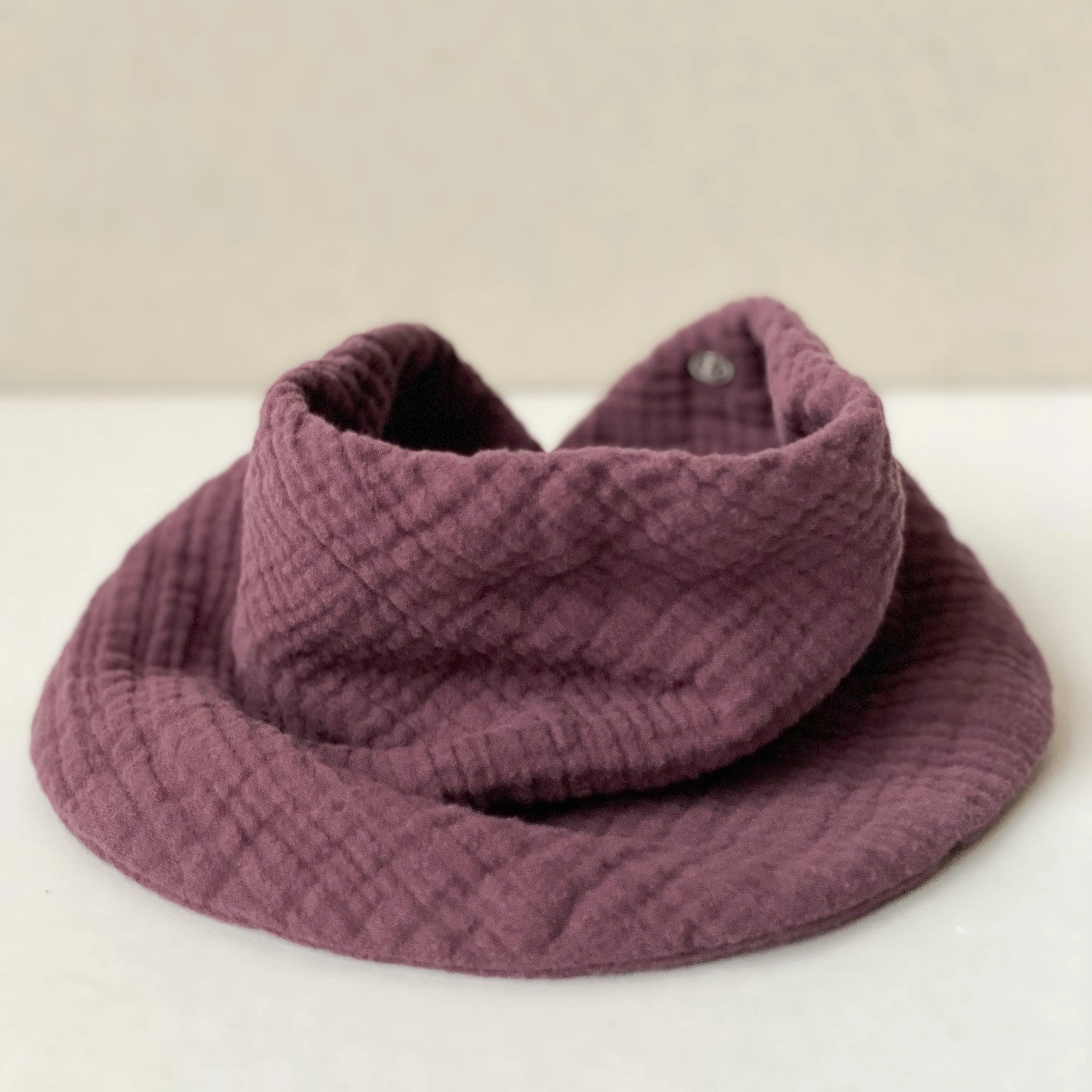 Thick Cotton Gauze Scarf Bib - Many Colors Available