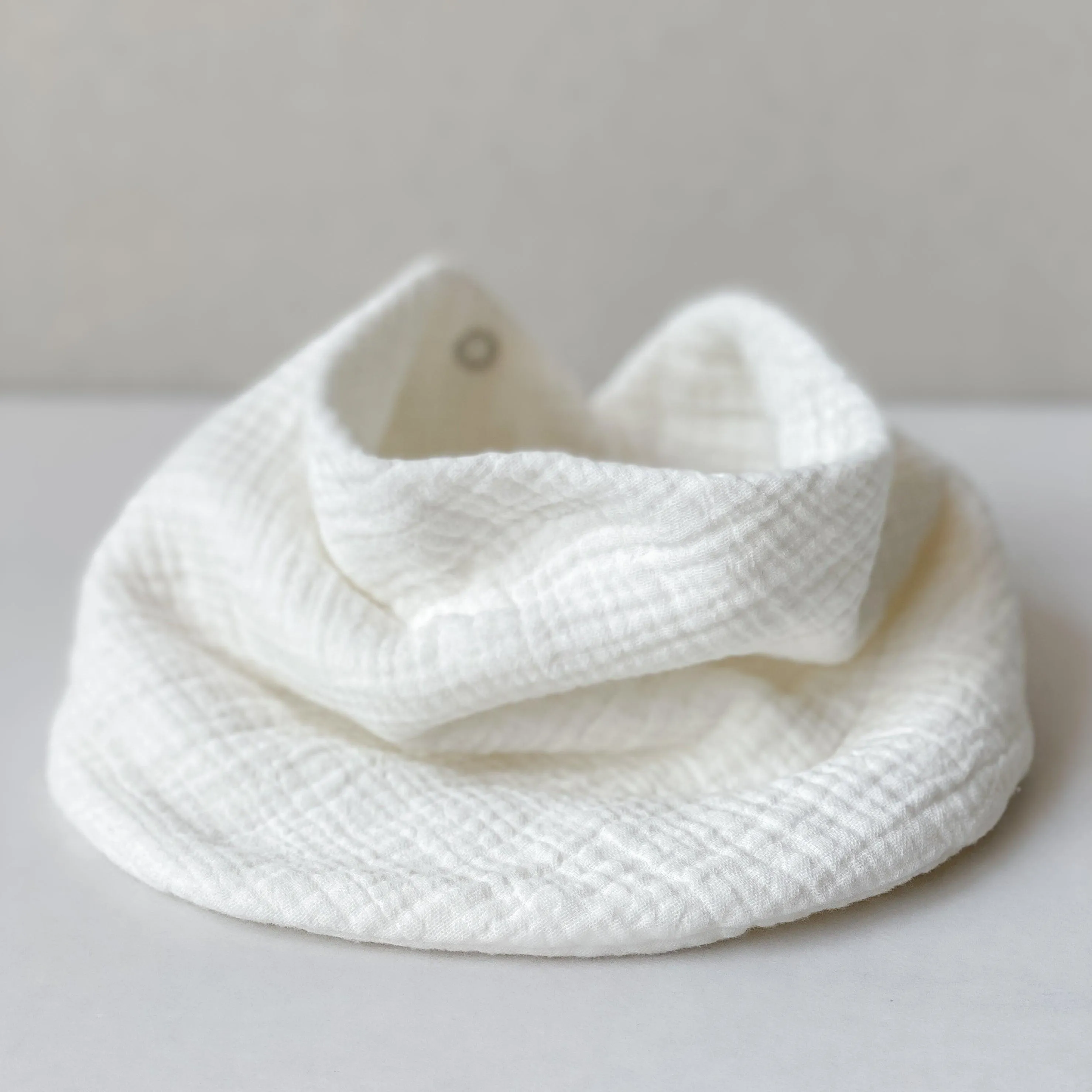 Thick Cotton Gauze Scarf Bib - Many Colors Available