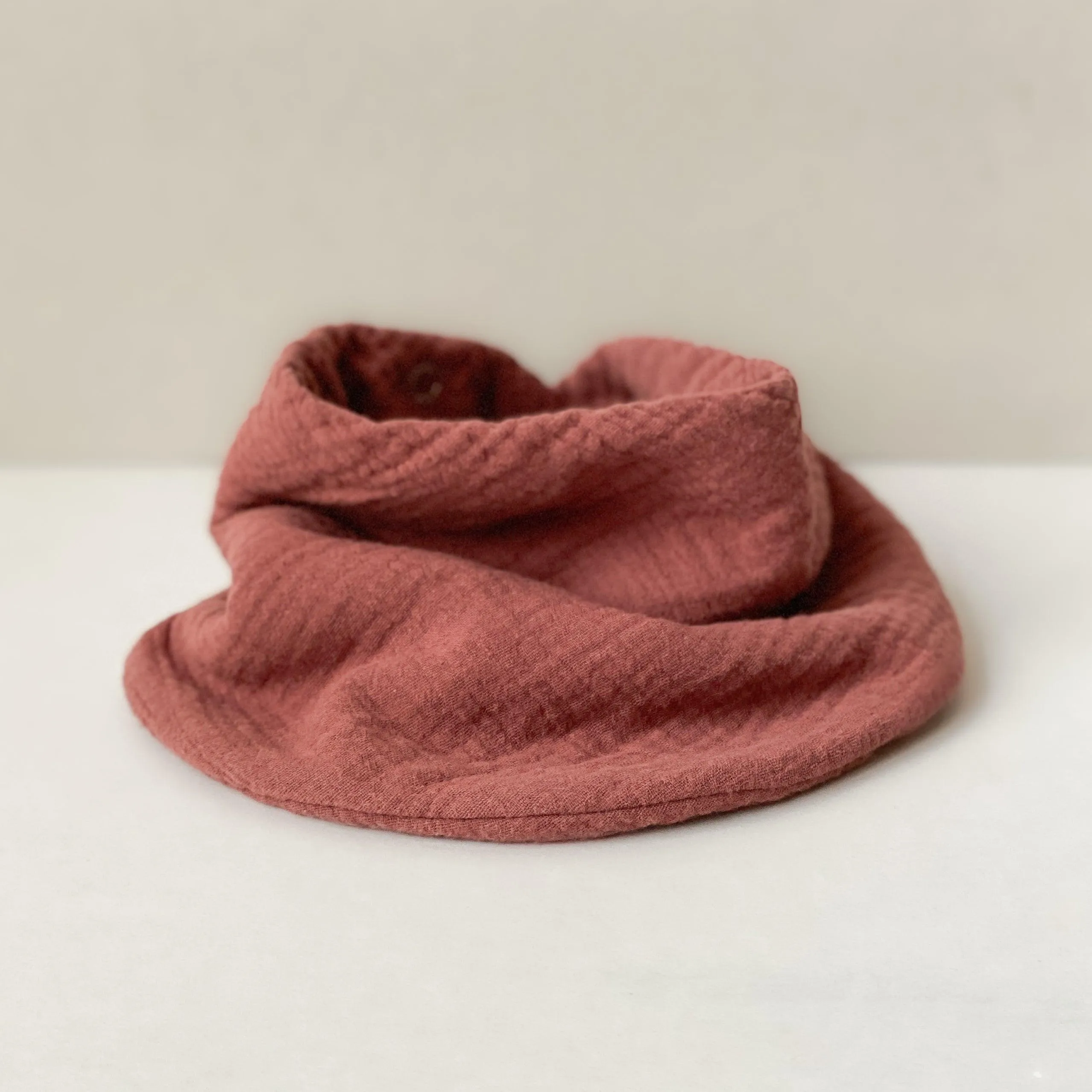 Thick Cotton Gauze Scarf Bib - Many Colors Available