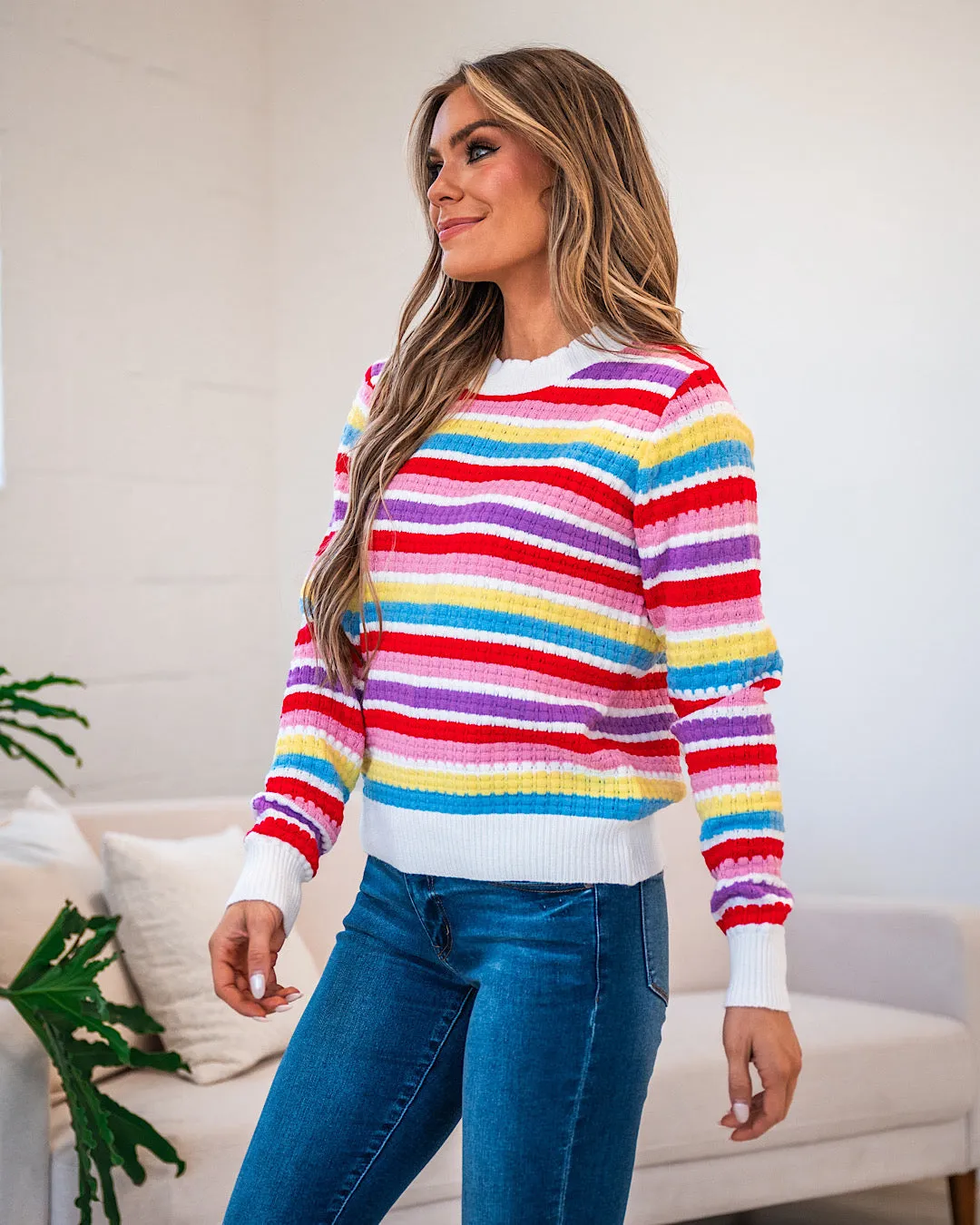 True Love Rainbow Sweater