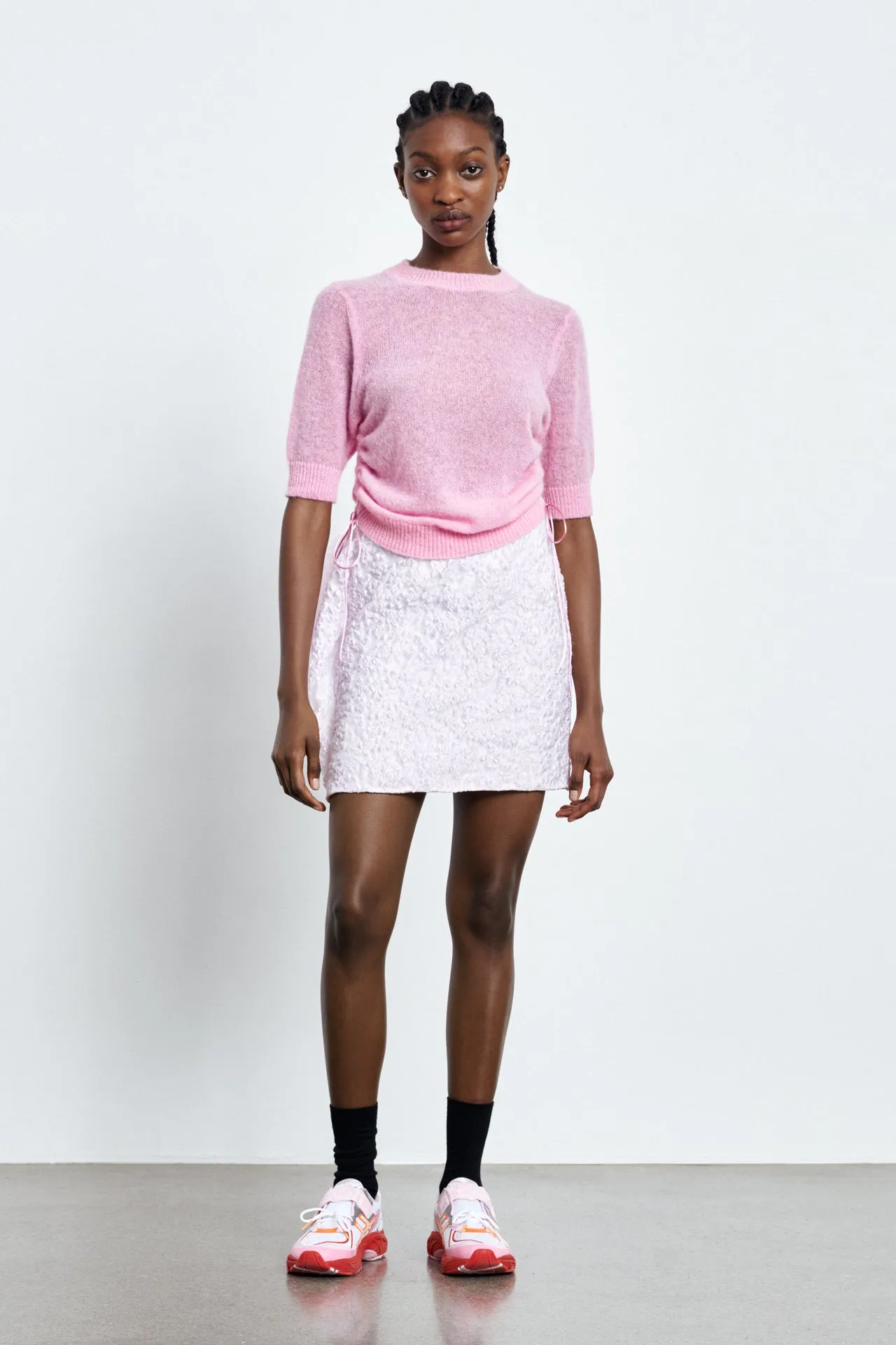 VIDEL | TOP VENUS SOFT KNIT SOFT PINK