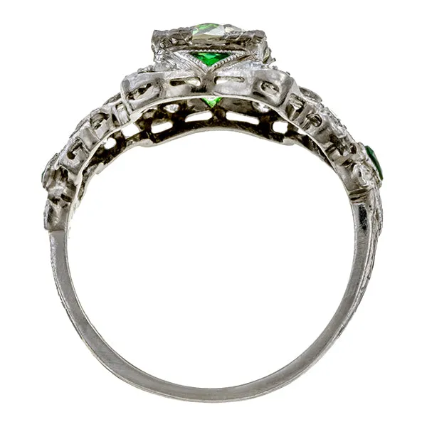 Vintage Engagement Ring, Old European 1.56ct.