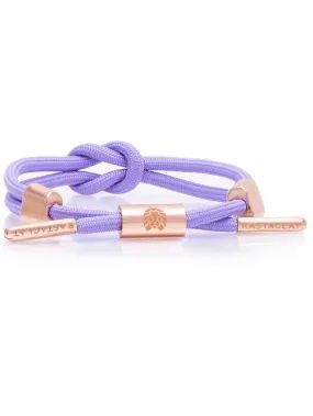 Violet Knotted Bracelet